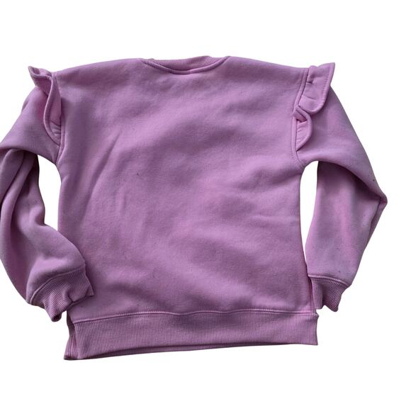 Disney The Little Mermaid Sweatshirt 6X – Mermaidcore, Princess, Ruffle Sleeve - Picture 6 of 6
